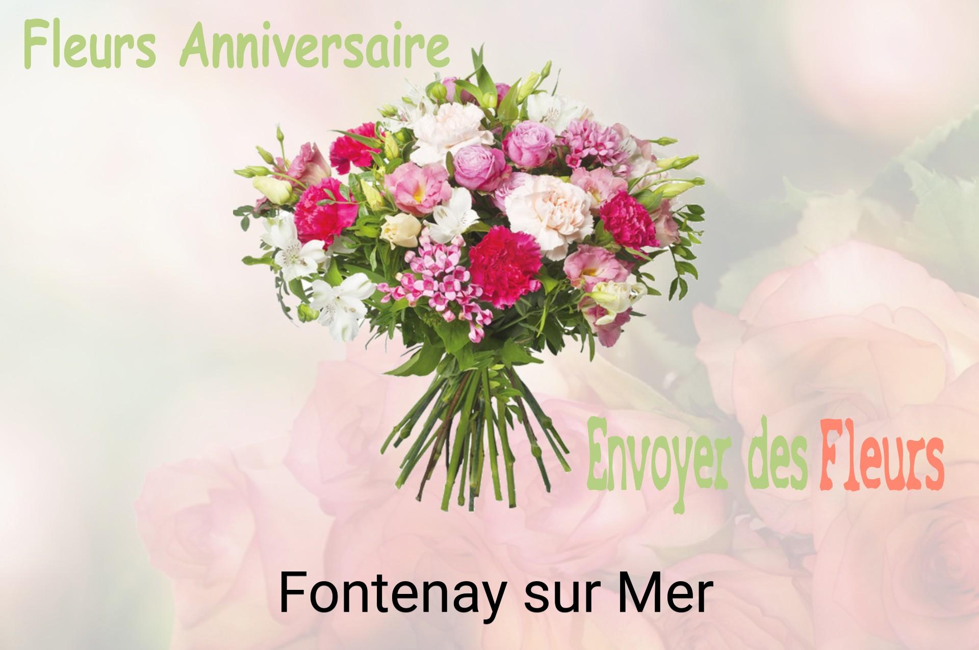 Bouquet de fleurs d’anniversaire livré à Fontenay-sur-Mer